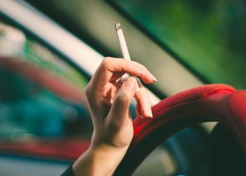 Smoking in car