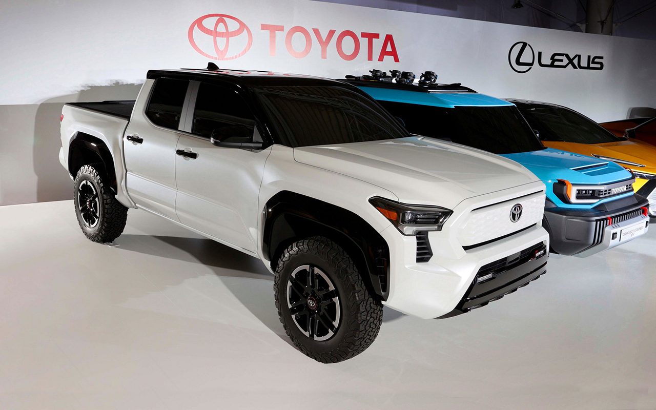 Is this the first electric Hilux? Toyota shows off EV ute concept NZ