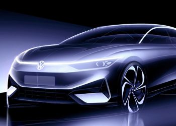 Volkswagen ID. Aero concept sketch front