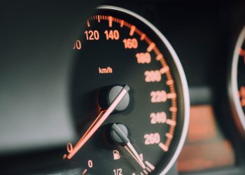 Car speedometer