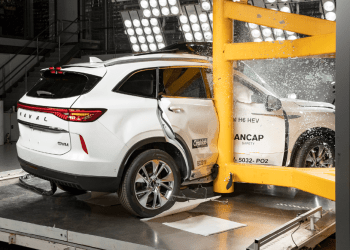 Haval H6 ANCAP side impact crash test