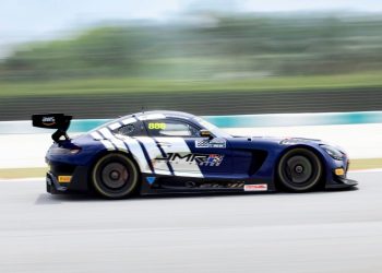 JOHOR Racing and Triple Eight Race Engineering Mercedes-AMG GT3 side view