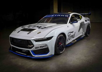 Ford Mustang Gen3 Supercar front three quarter view