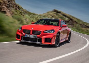 BMW M2 front three quarter view