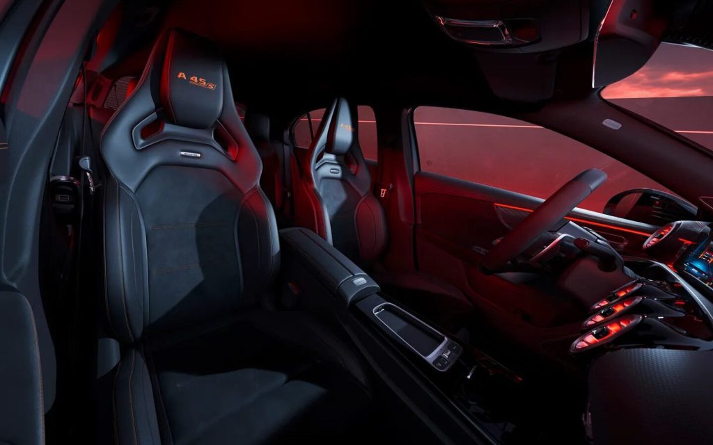 Mercedes-AMG A-Class facelift interior seats