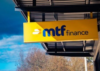 MTF Finance store sign