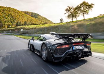 Mercedes-AMG One rear three quarter view