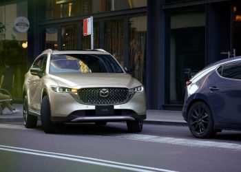 Mazda CX-8 facelift front view