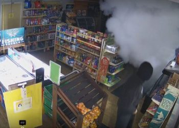 Fog cannon in store