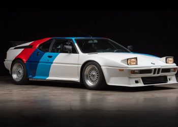 BMW M1 AHG Studie front three quarter view