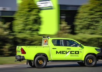 SEA Electric Toyota Hilux driving