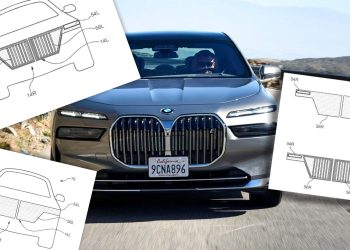 BMW grille design patent