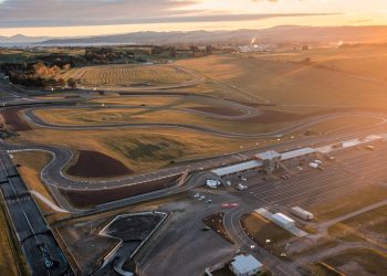 Taupo International Motorsport Park overhead view