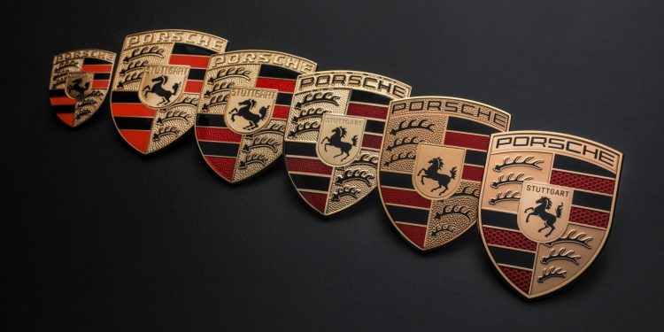 Porsche logo evolution