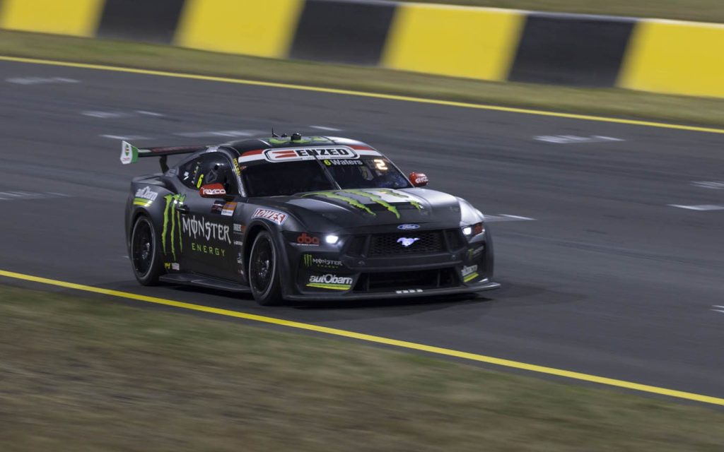 Cam Waters Ford Mustang Supercar at Sydney Motorsport Park 2023
