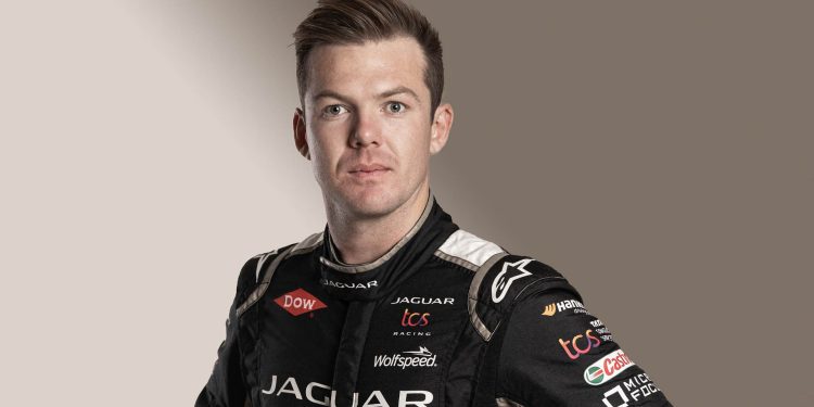 Nick Cassidy in Jaguar TCS Racing suit