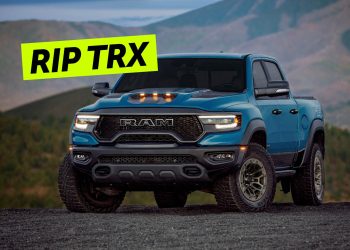 Ram TRX Final Edition front three quarter view