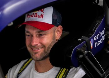 Shane van Gisbergen sitting in NASCAR