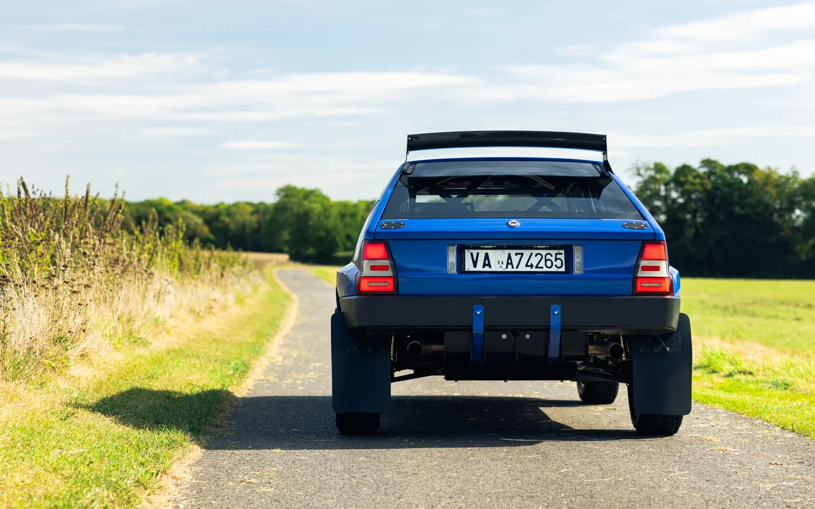 Enjoy The Lancia Delta Futurista Restomod By Taking A Ride As Passenger