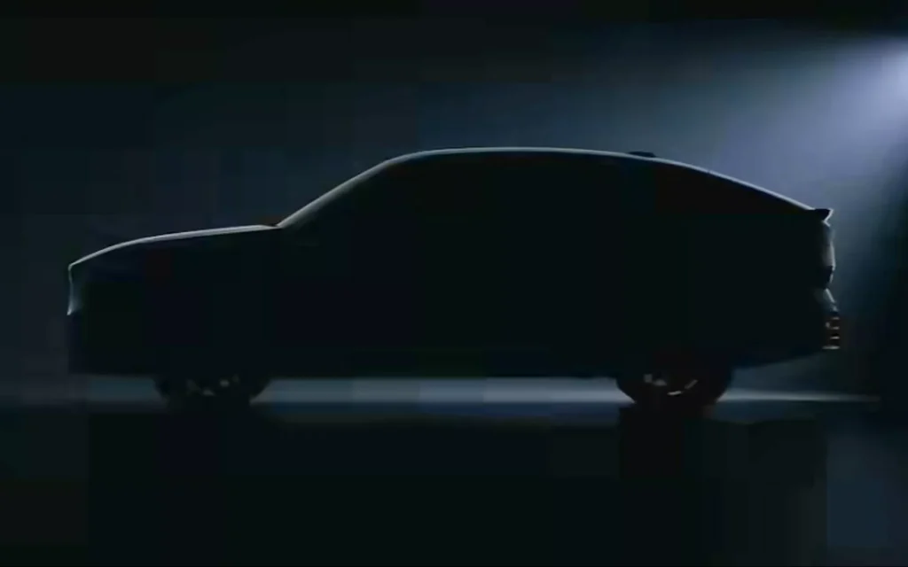 BMW X2 side profile teaser
