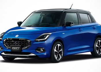 2024 Suzuki Swift front three quarter view