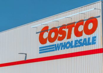 Costco Wholesale sign on building