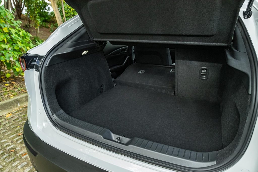 Mazda CX-30 SP25 boot space