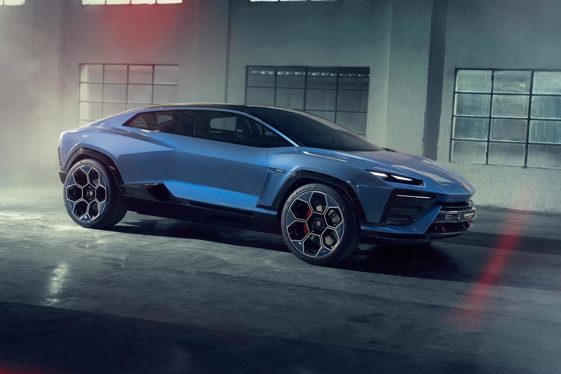 Lamborghini's electric concept, the Lanzado.