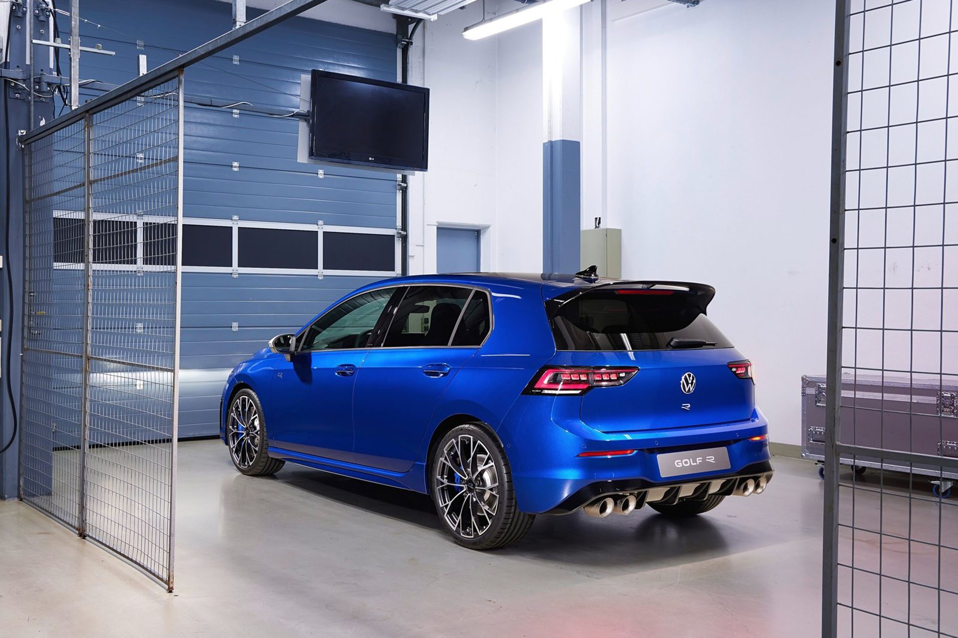 Golf R rear treatment.