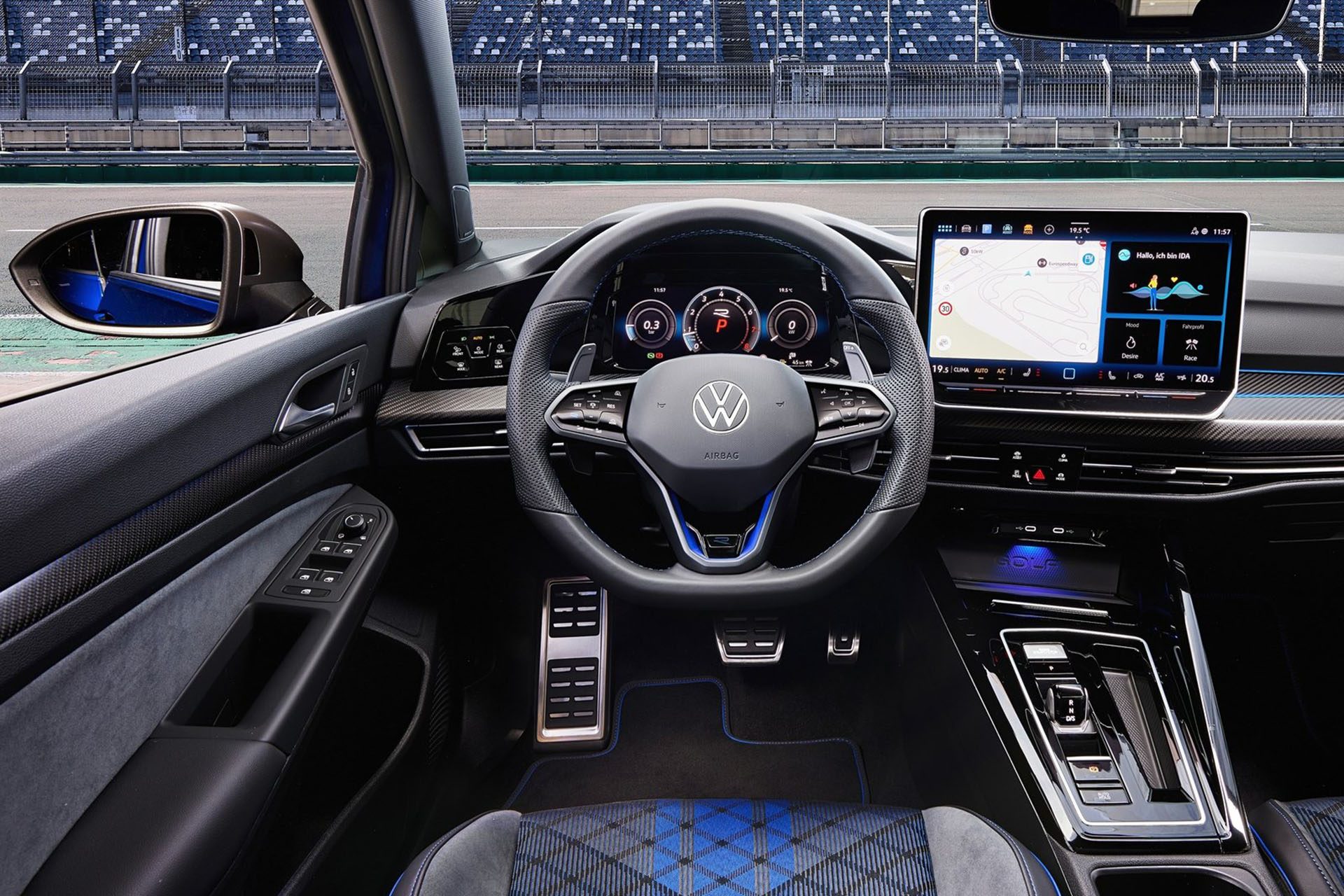 Interior of new Gen 8.5 Golf R.