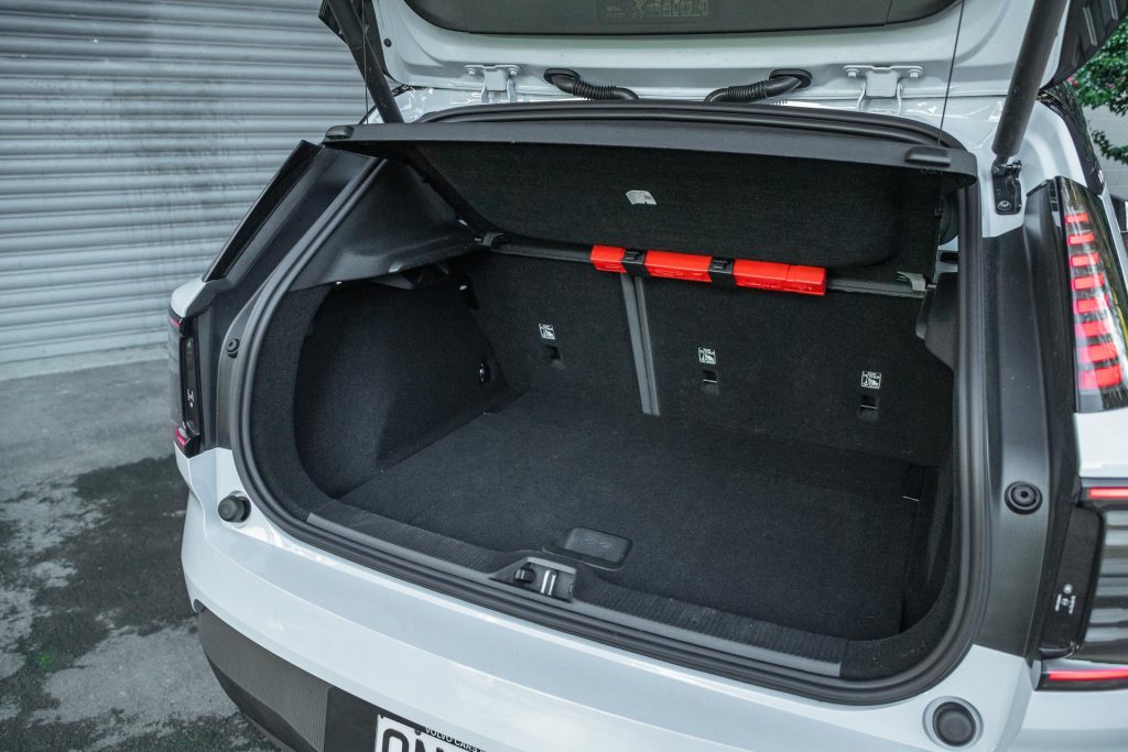 Boot space in the 2024 Volvo EX30 Twin-Motor Performance