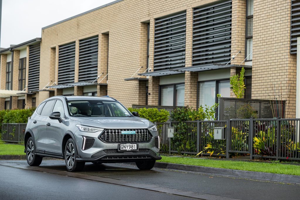 Front quarter shot of the Haval Jolion 2024