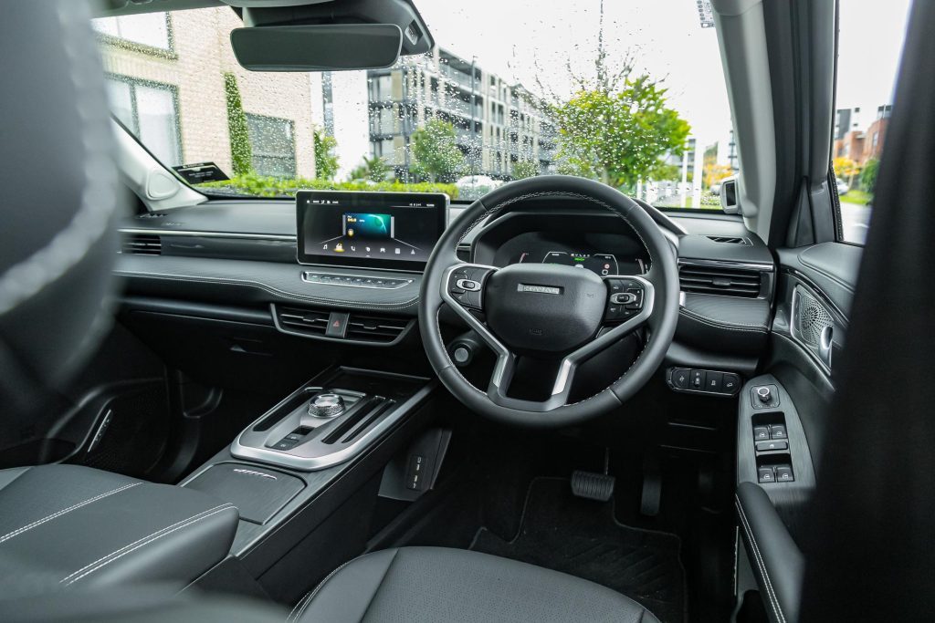 Front interior view of the 2024 Haval Jolion Ultra Hybrid