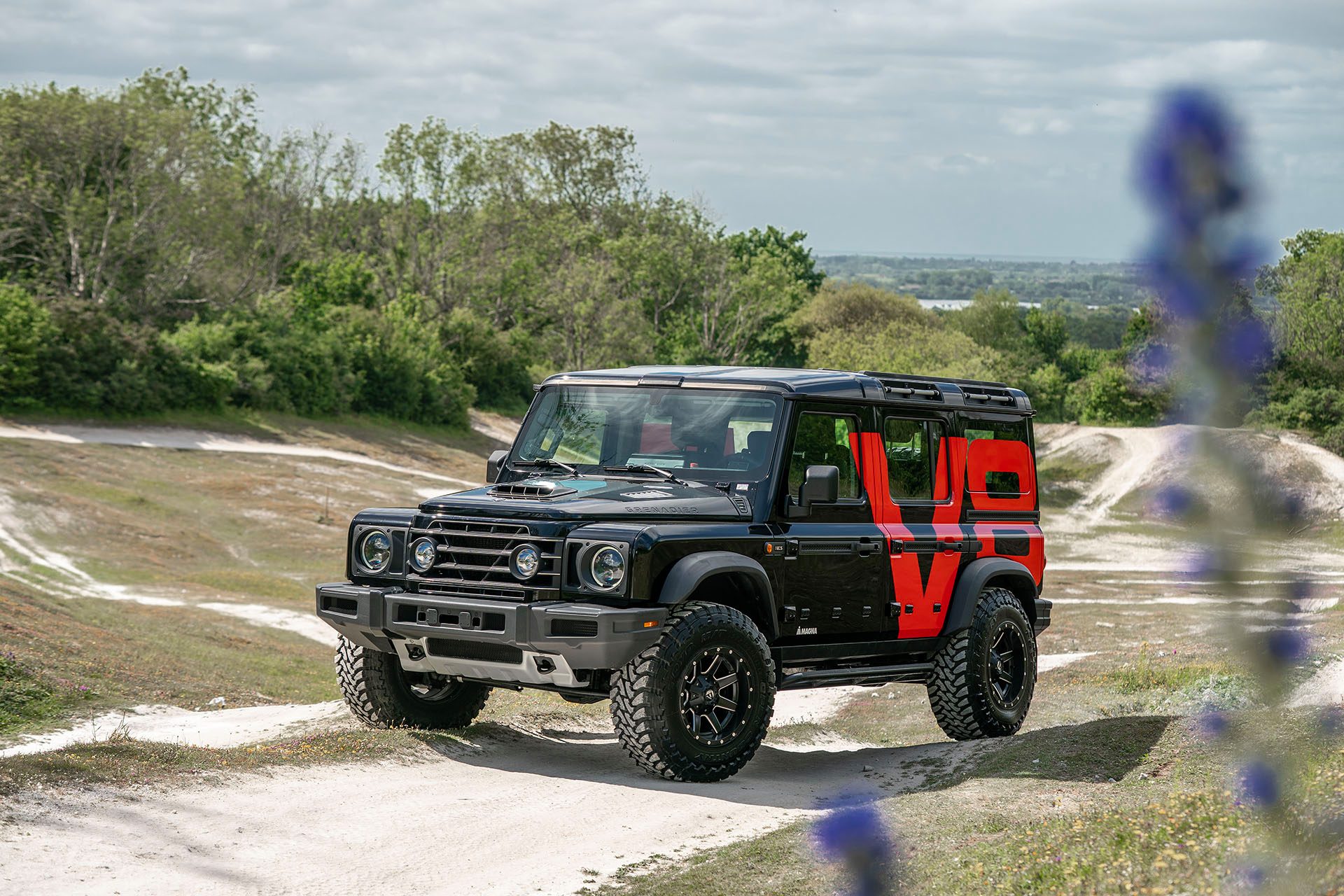 Grenadier V8 is a one-off chop job for engineering apprentices.