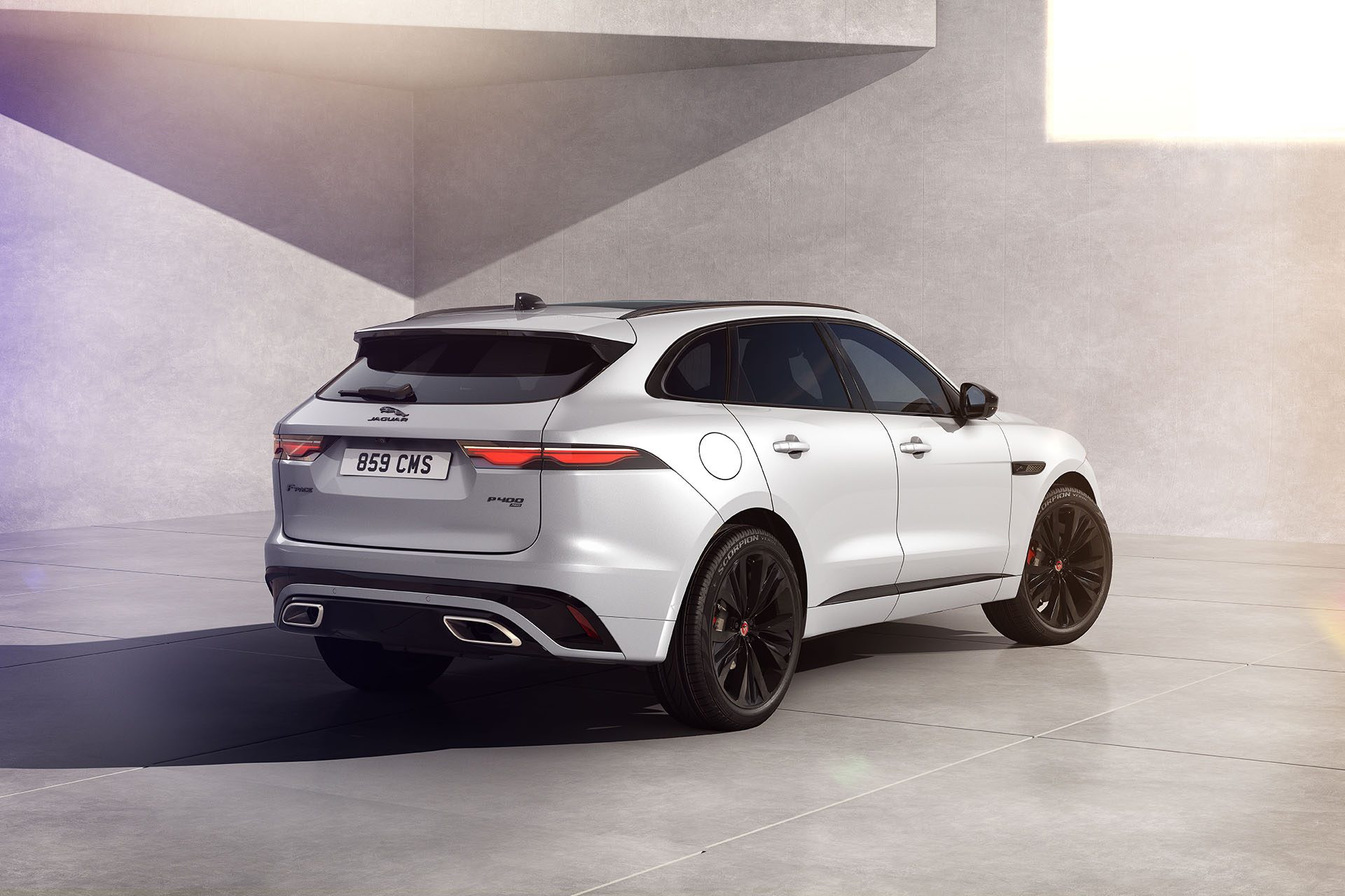 Jaguar F-Pace the lonely last model in production before the company reinvents itself as an electric car maker.