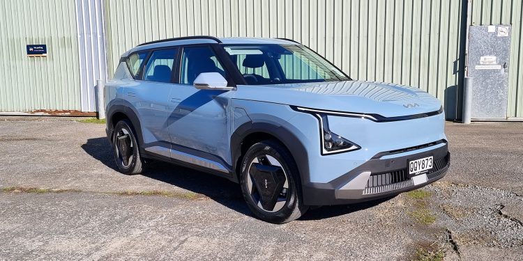 Kia EV5 pictured in NZ