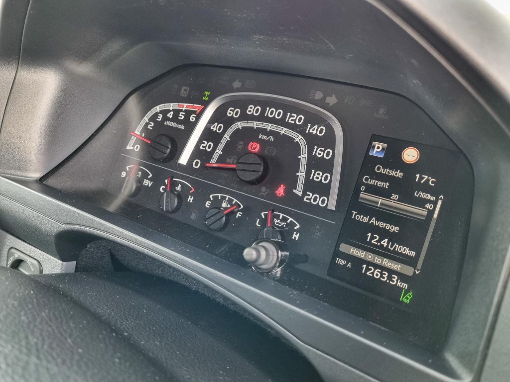 2024 Toyota Land Cruiser 70 LX Wagon tachometer