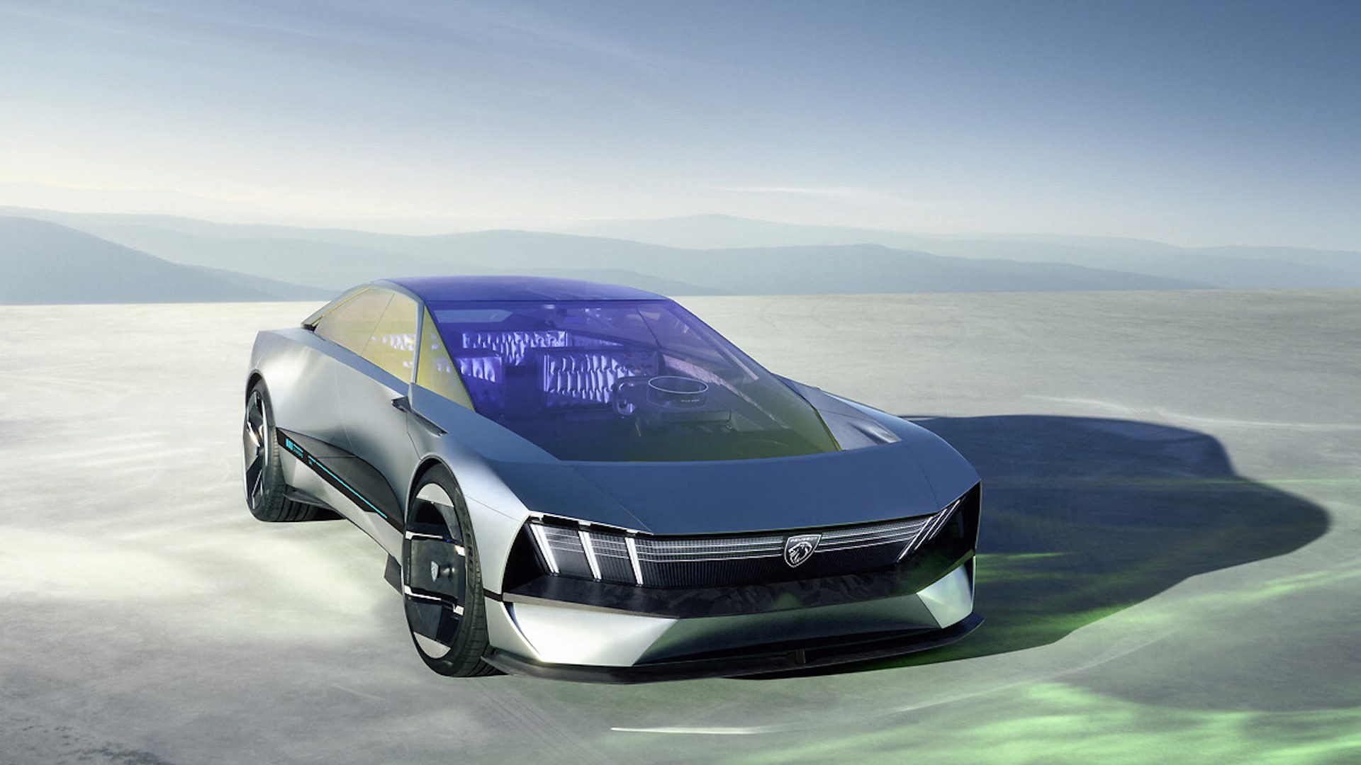 This is the Inception concept  that Peugeot showed off at CES recently.