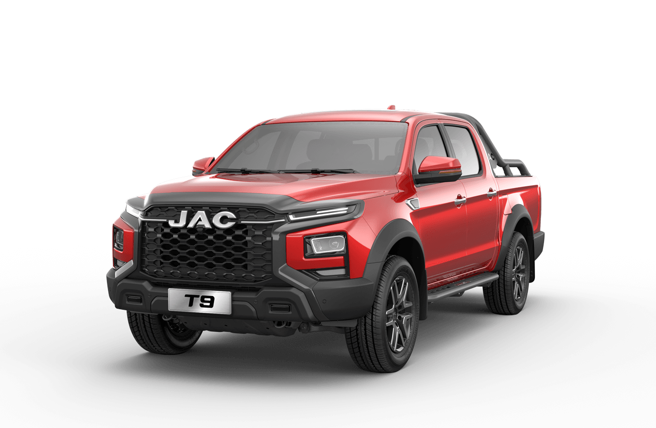 Here is what it looks like, the JAC T9, in diesel form.