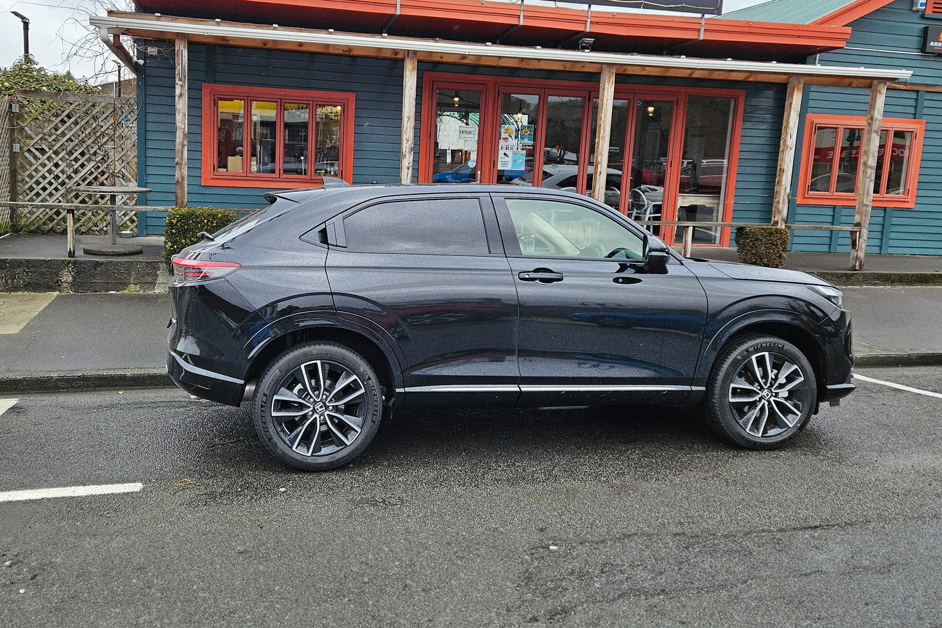 HR-V taking a break in Taihape.