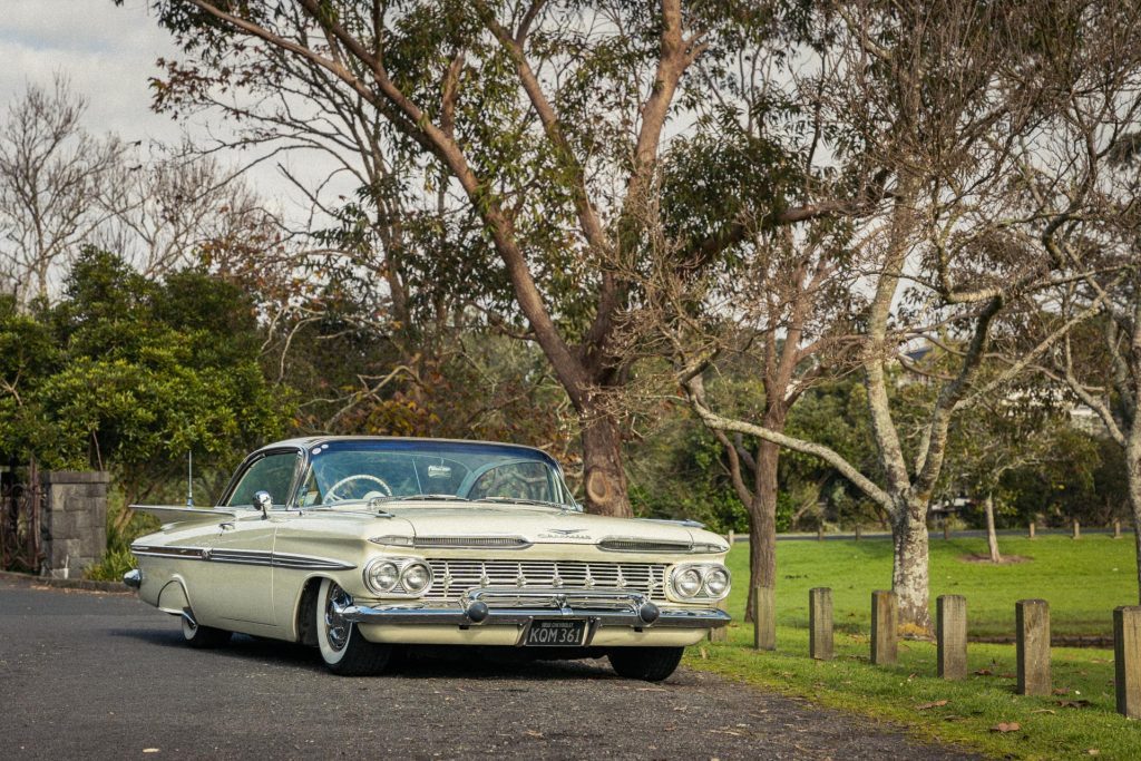 Chevrolet Impala Sport Coupe front quarter shot