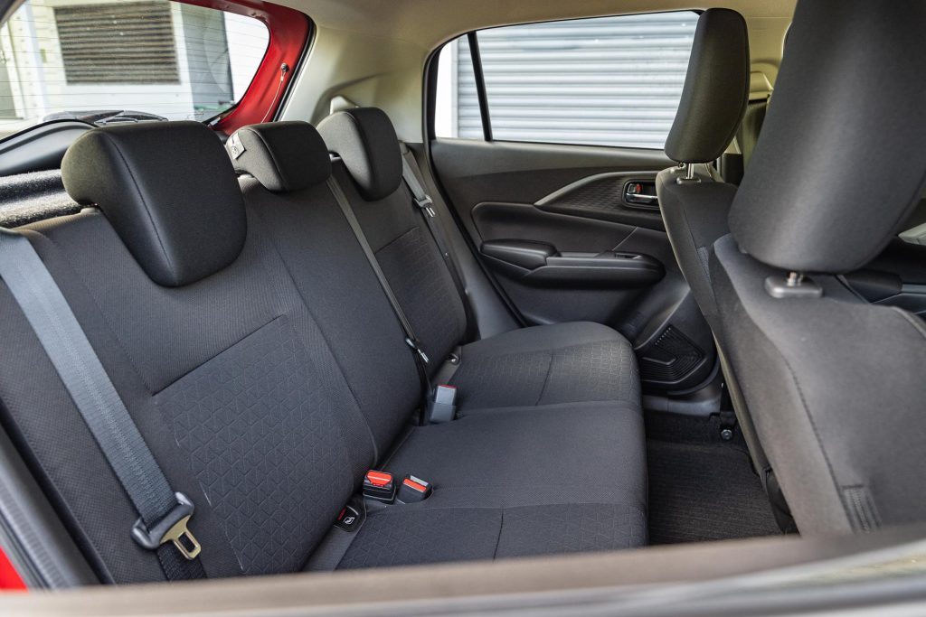 Suzuki Swift GLS 2024 rear seat space