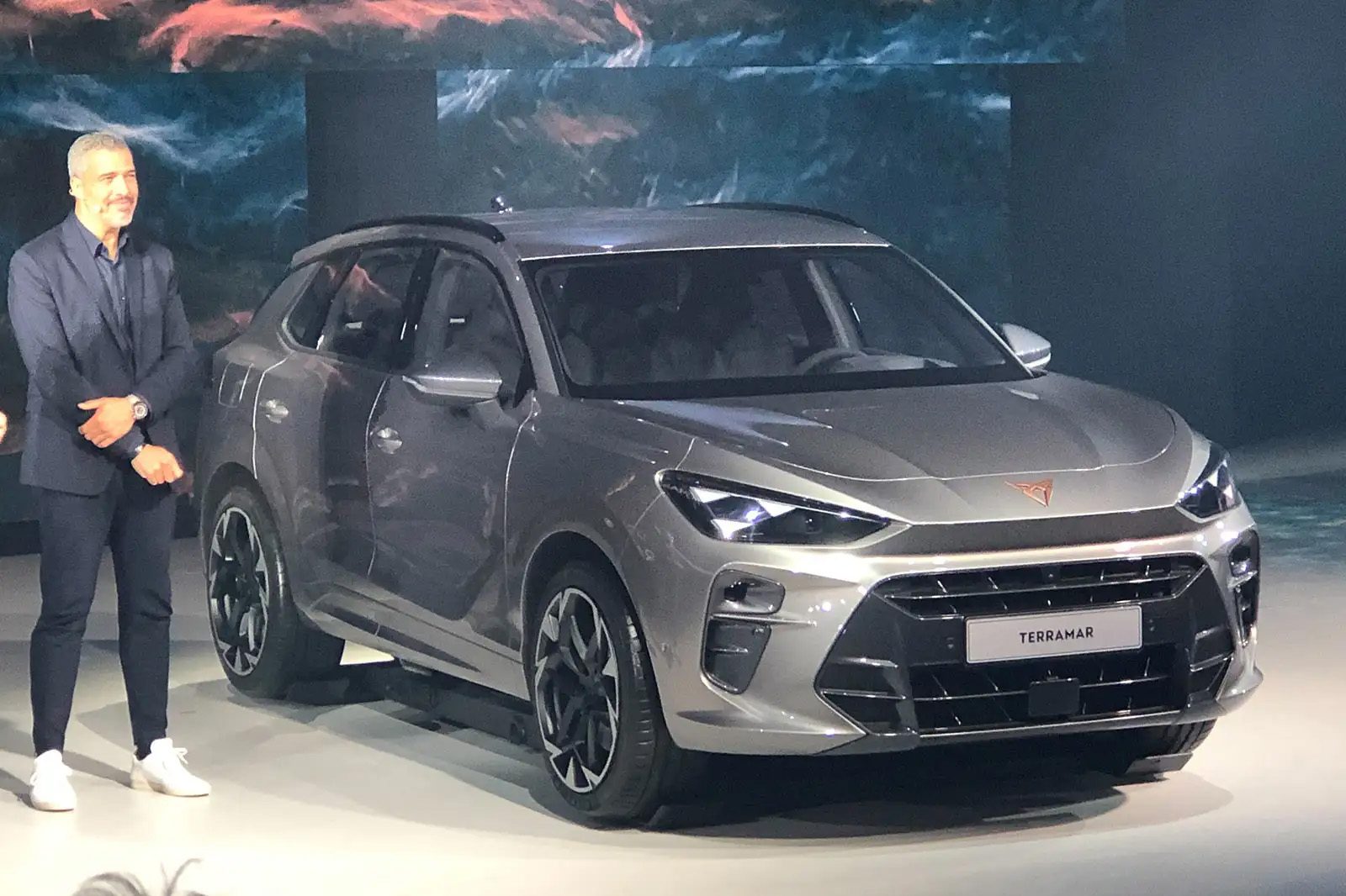 A prototype of the new Cupra Terramar.