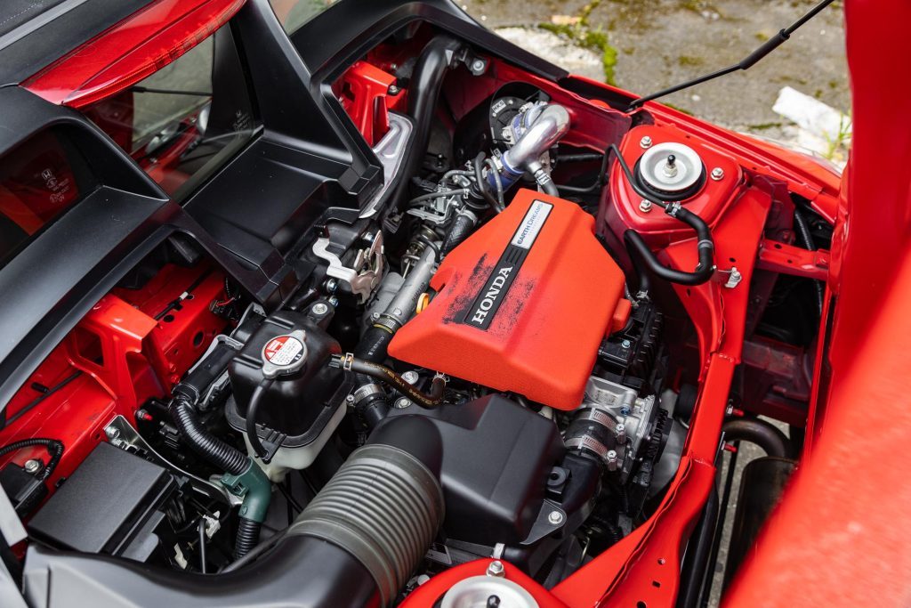 Kei sized engine inside the Honda S660 Mugen RA