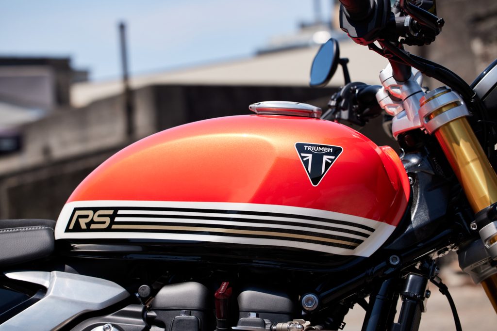 Nice detailing as usual on Triumph product.