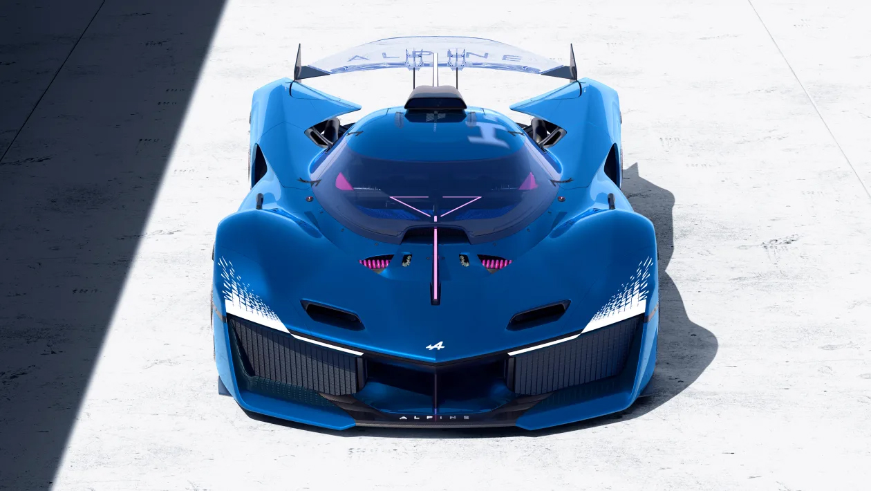 Alpine Alpenglow sure is a muscular beast of a hypercar.