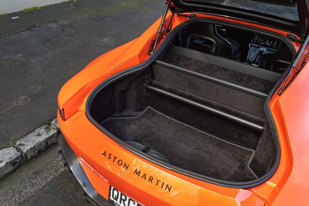 Aston Martin Vantage boot storage