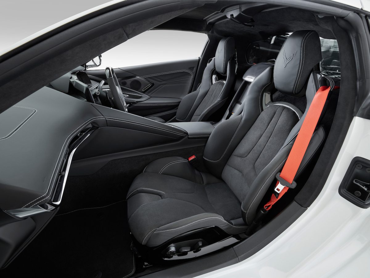 And the Z06's special seats and belts to keep you locked in while driving on track.