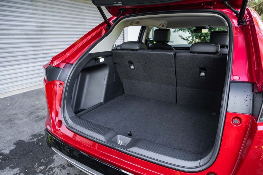 Boot space inside the Honda HR-V