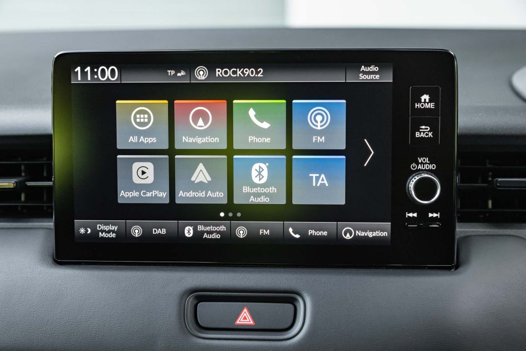 Honda HR-V infotainment screen